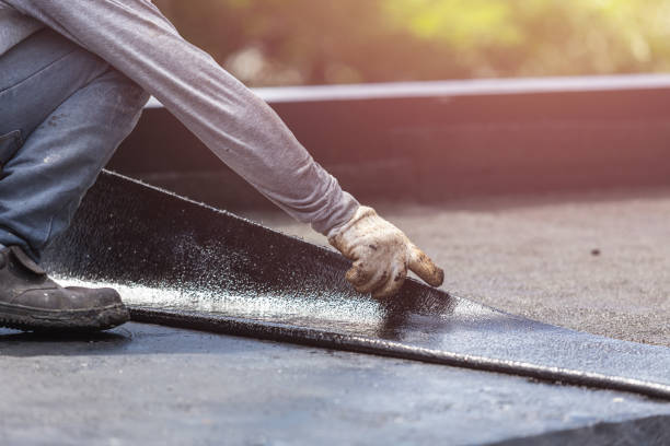 Professional Waterproofing technician working in Honeoye, NY